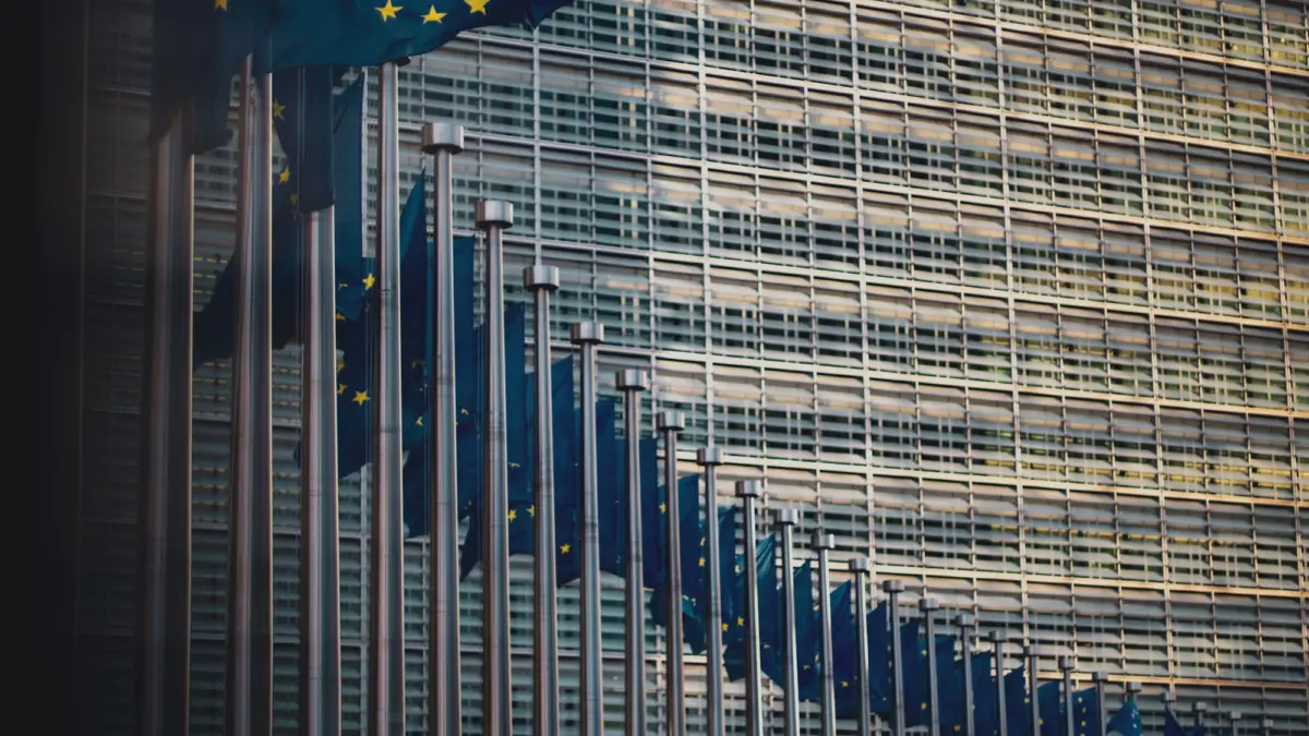 Unión Europea, Bruselas, bandera.
