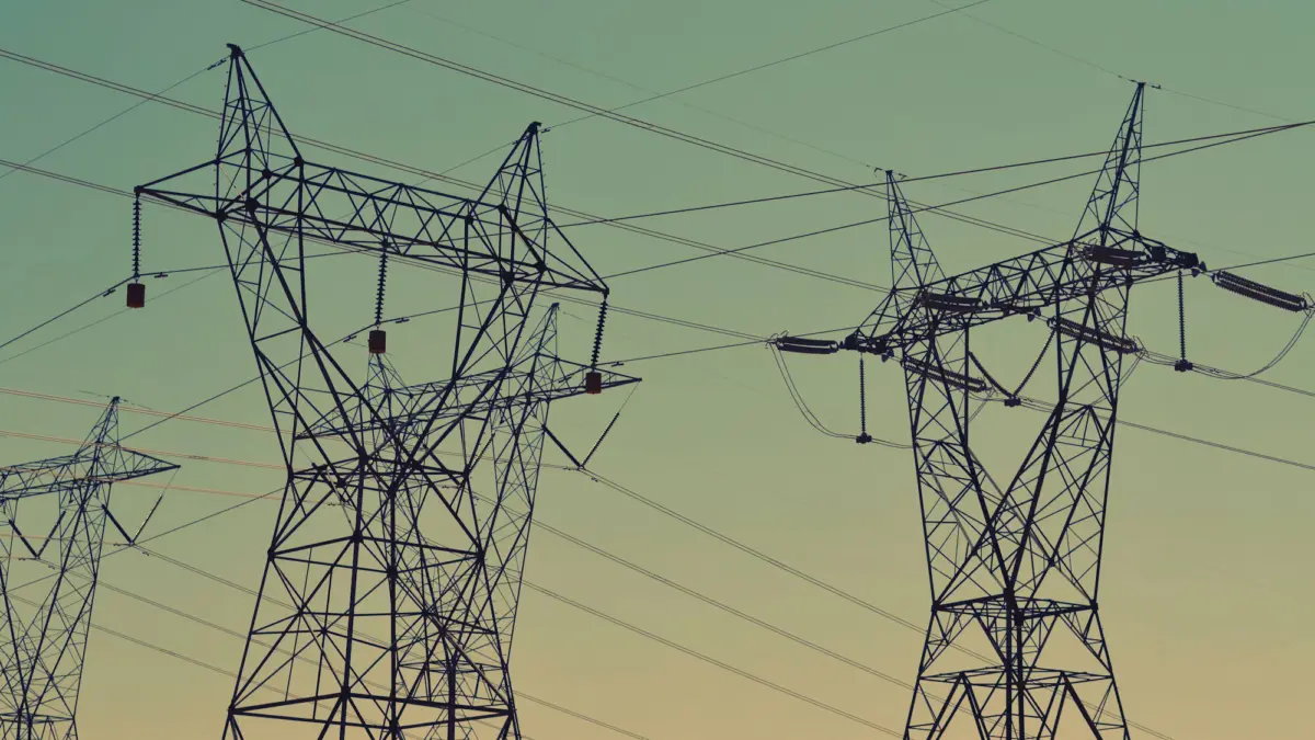 Torres tendido eléctrico