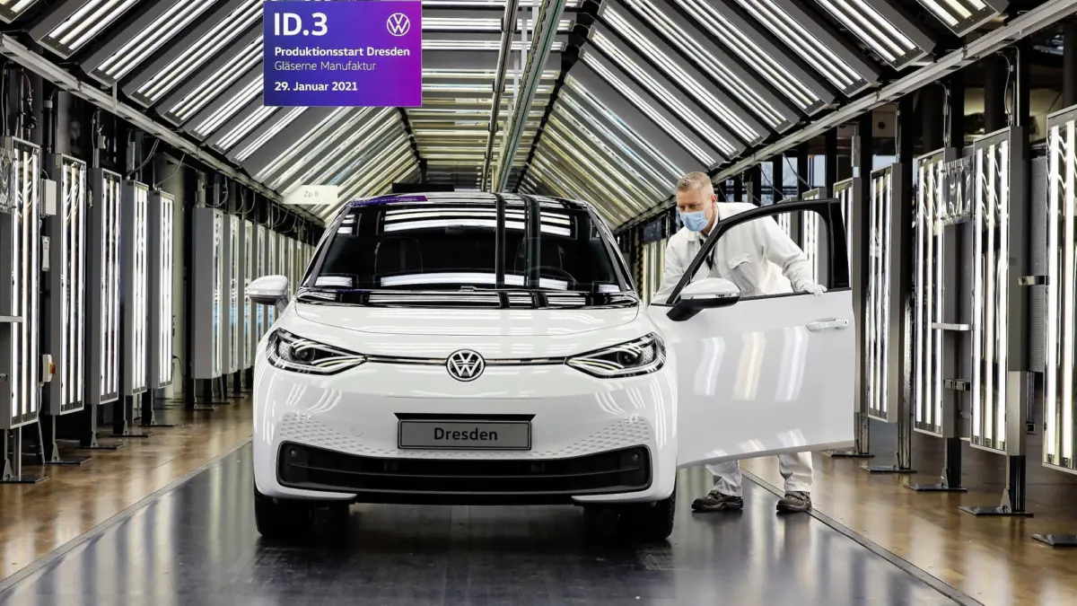 Volkswagen producción Dresden