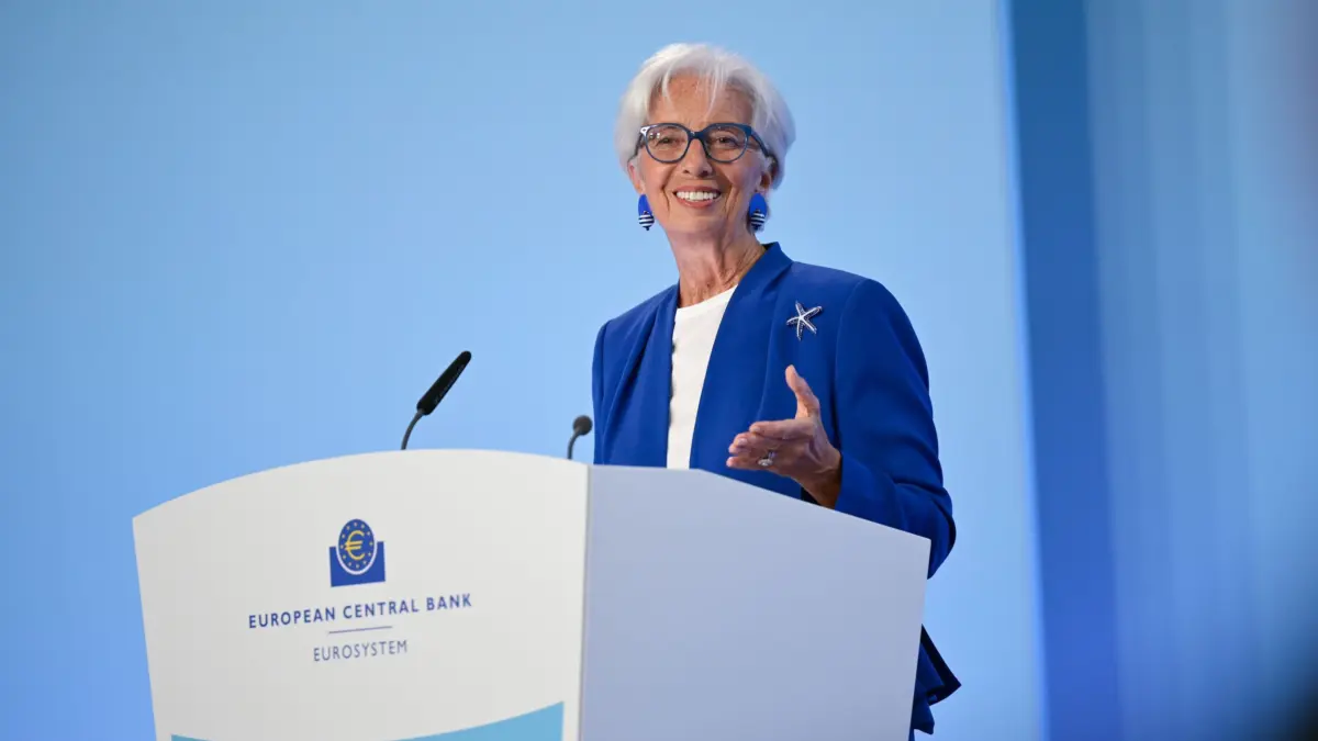 Christine Lagarde, presidenta del Banco Central Europeo (BCE) durante la reunión del 11 de junio de 2026