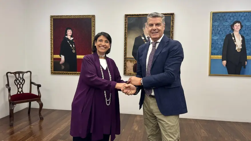Presidentes del Consejo General de Economistas de España (CGE) y la Ordem dos Contabilistas Certificados de Portugal