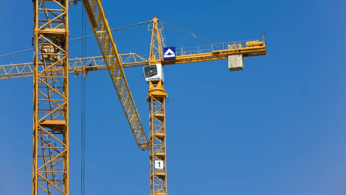 Zona de construcción de Hochtief