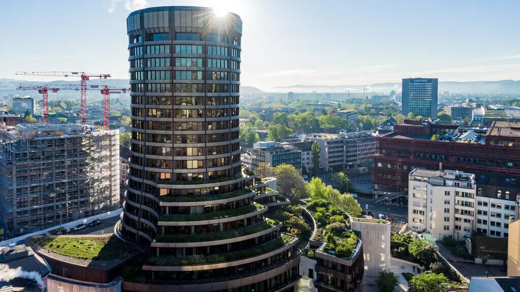 Torre del Financial Stability Institute (BIS), Instituo de Estabilidad Financia, en Basilea (Suiza)