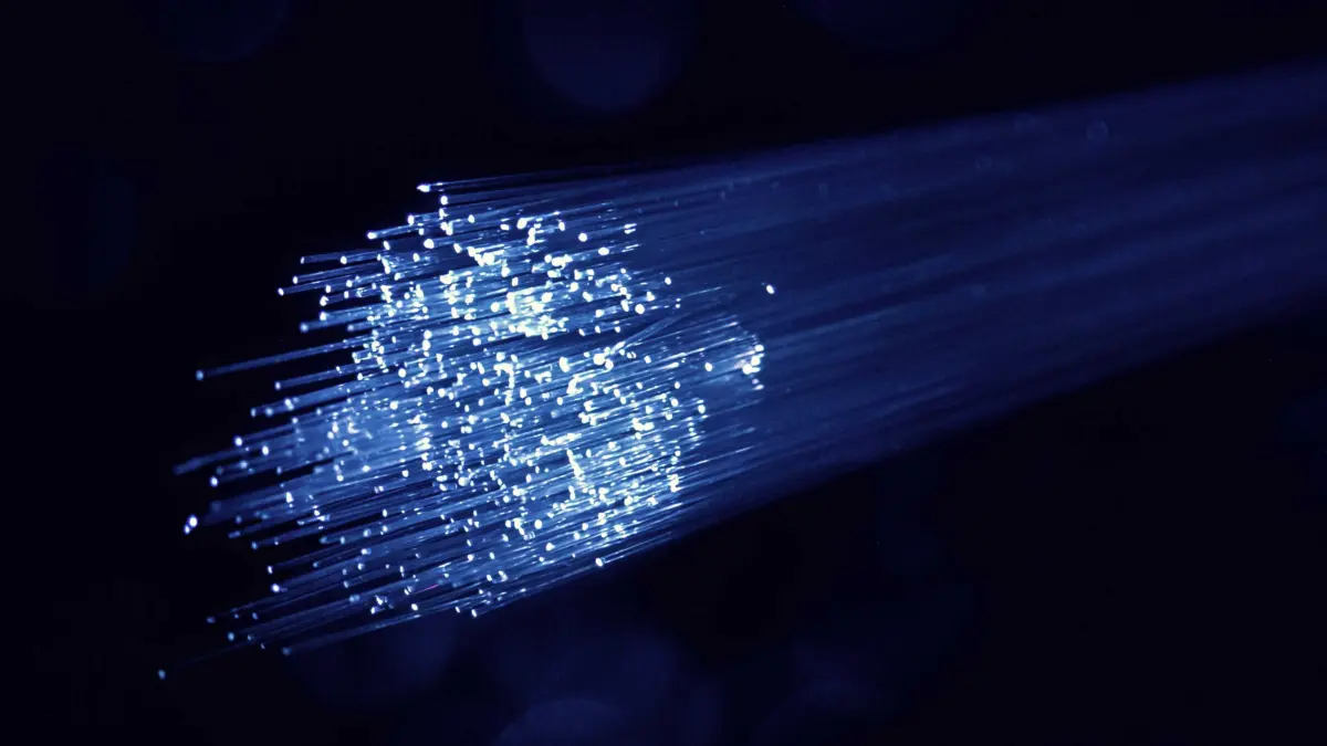 red de fibra óptica