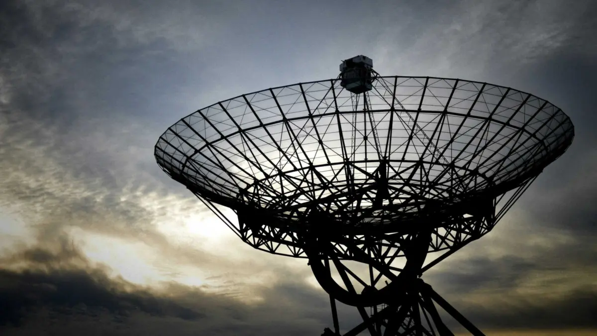 Telescopio en Westerbork, Países Bajos