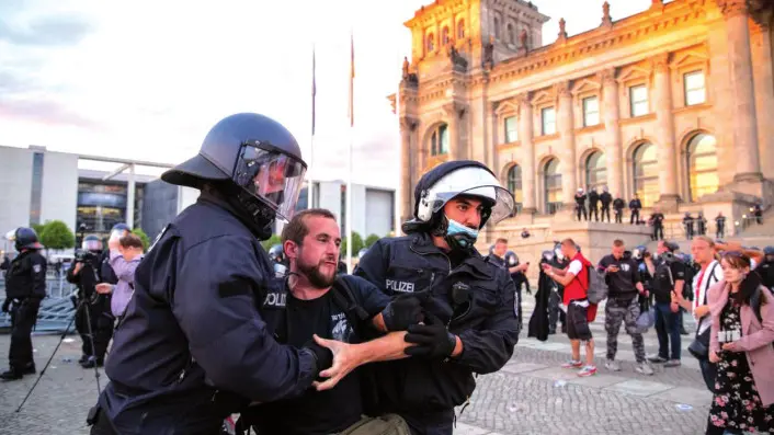Alemania disturbios