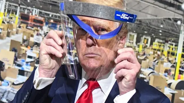 Trump pantalla