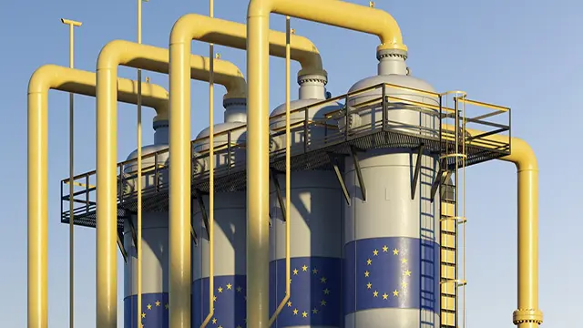 Reservas de gas en la UE