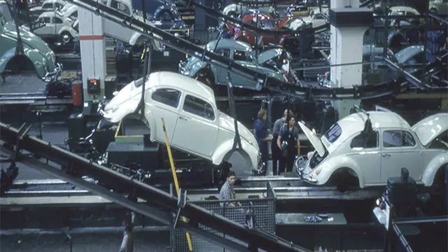 Antigua fábrica de Volkswagen
