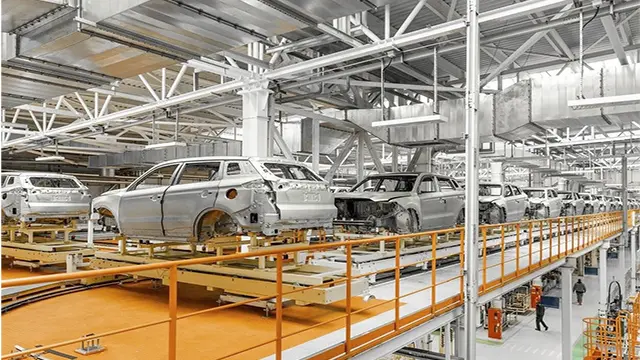 Cadena de producción de coches