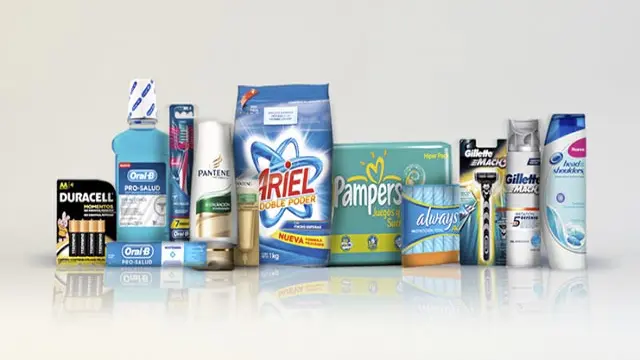 Productos de la marca Procter & Gamble
