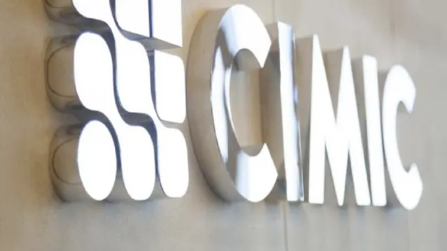Logo de CIMIC, filial australiana de ACS