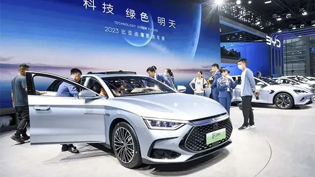 Venta de coches eléctricos en China