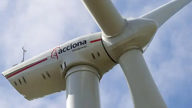 Aerogenerador de Acciona Energía