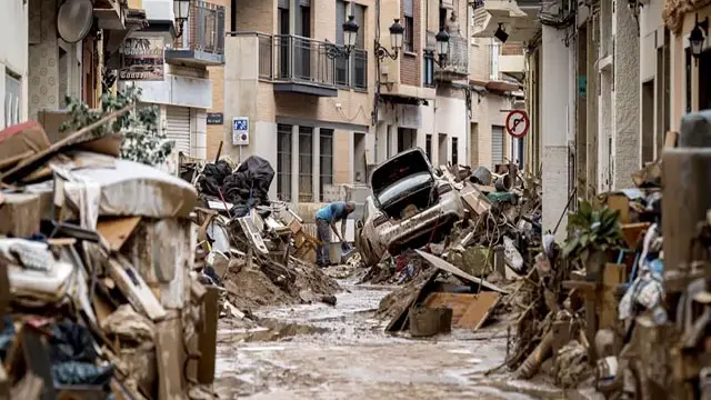 Paiporta, uno de los municipios más castigados por la DANA