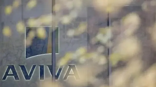 Logo de la aseguradora británica Aviva