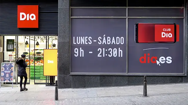 Suoermercado de la cadena DIA
