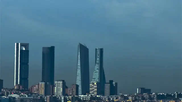 El parque empresarial Cuatro Torres Business Area junto al paseo de la Castellana