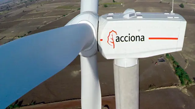 Generador eólico de Acciona Energía
