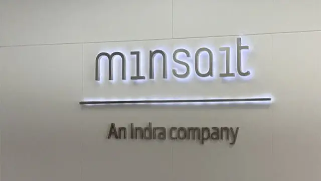 Logo de Minsait, la filial de consultoria estratégica de Indra