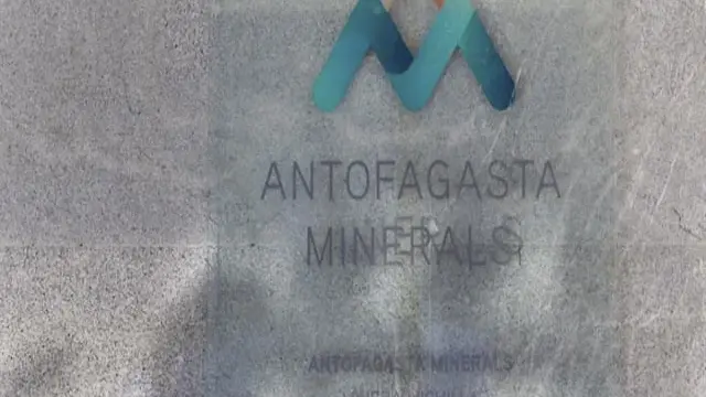 Logo de la minera chilena Antofagasta