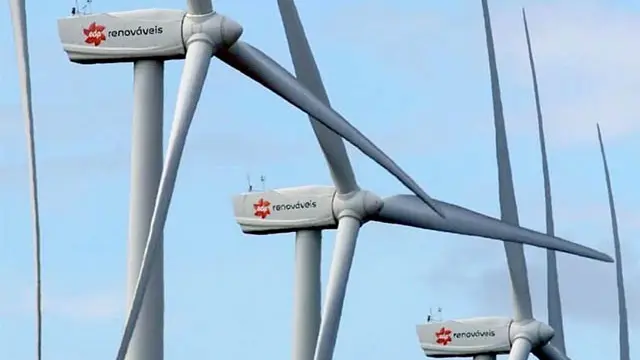 Aerogeneradores de EDP Renovables