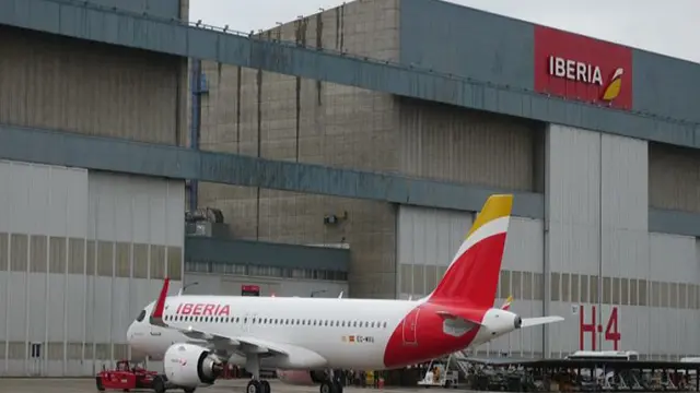 Avión de Iberia