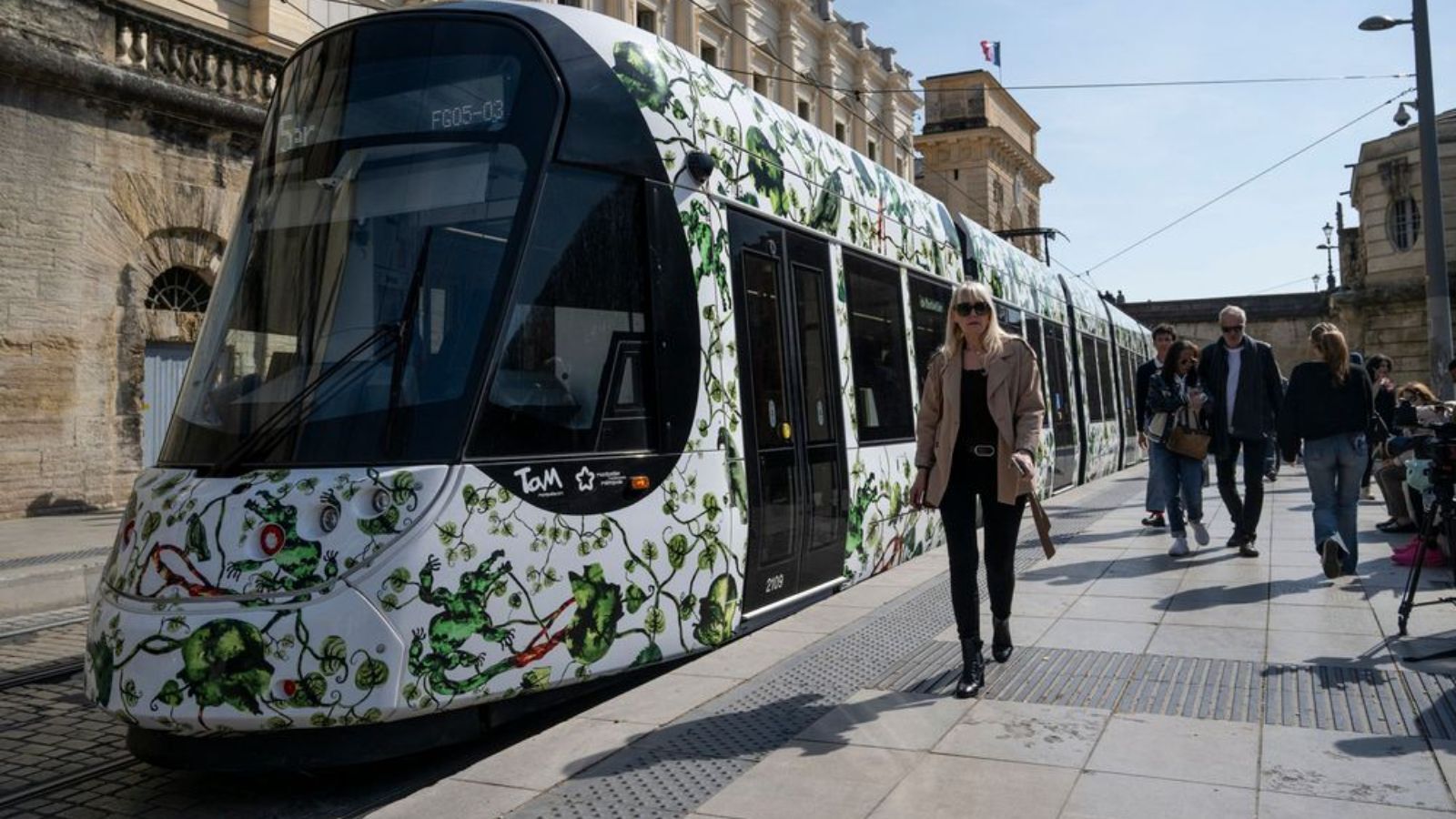Tranvía de CAF recorre Montpellier