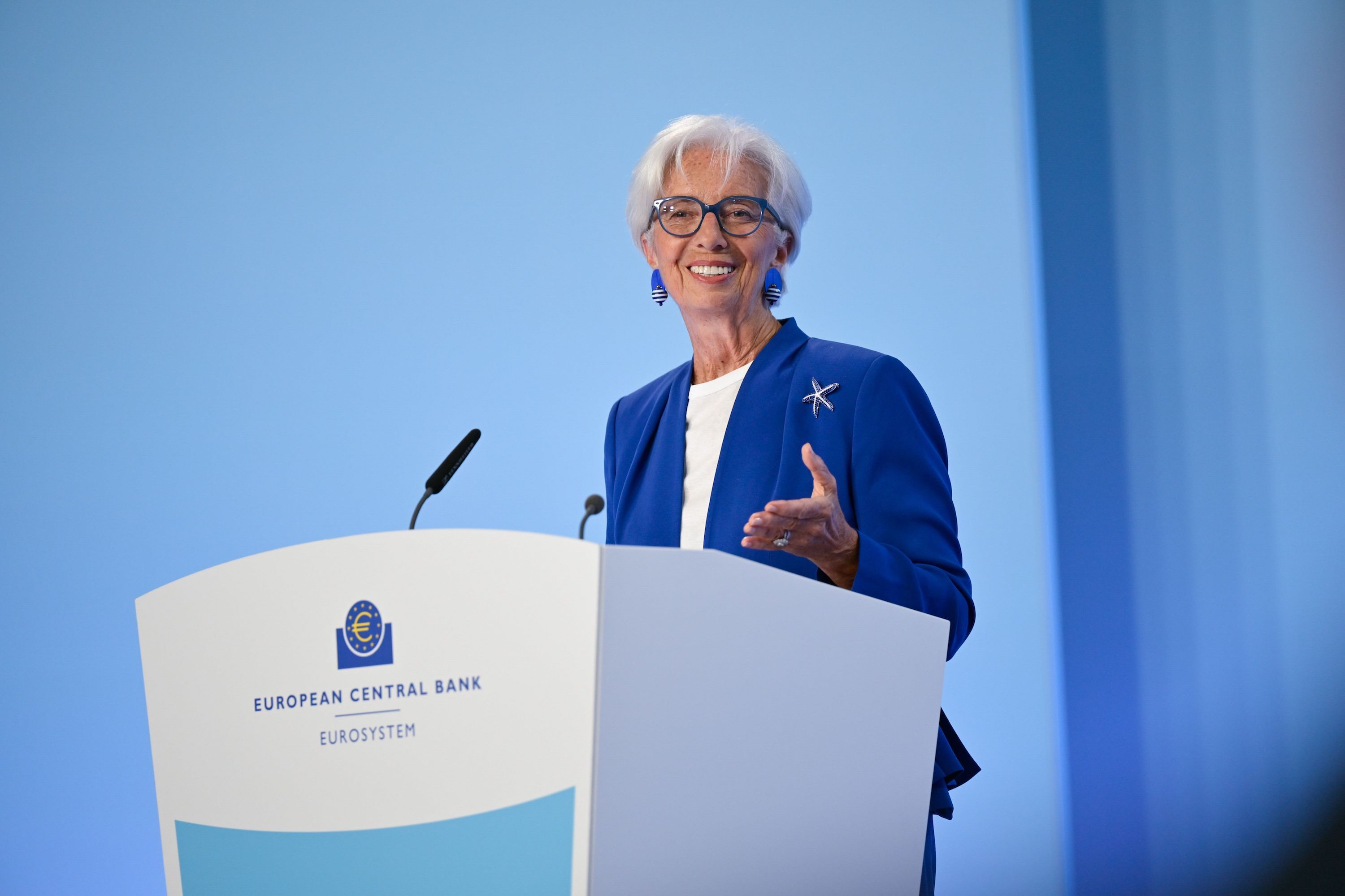 Christine Lagarde, presidenta del Banco Central Europeo (BCE) durante la reunión del 11 de junio de 2026