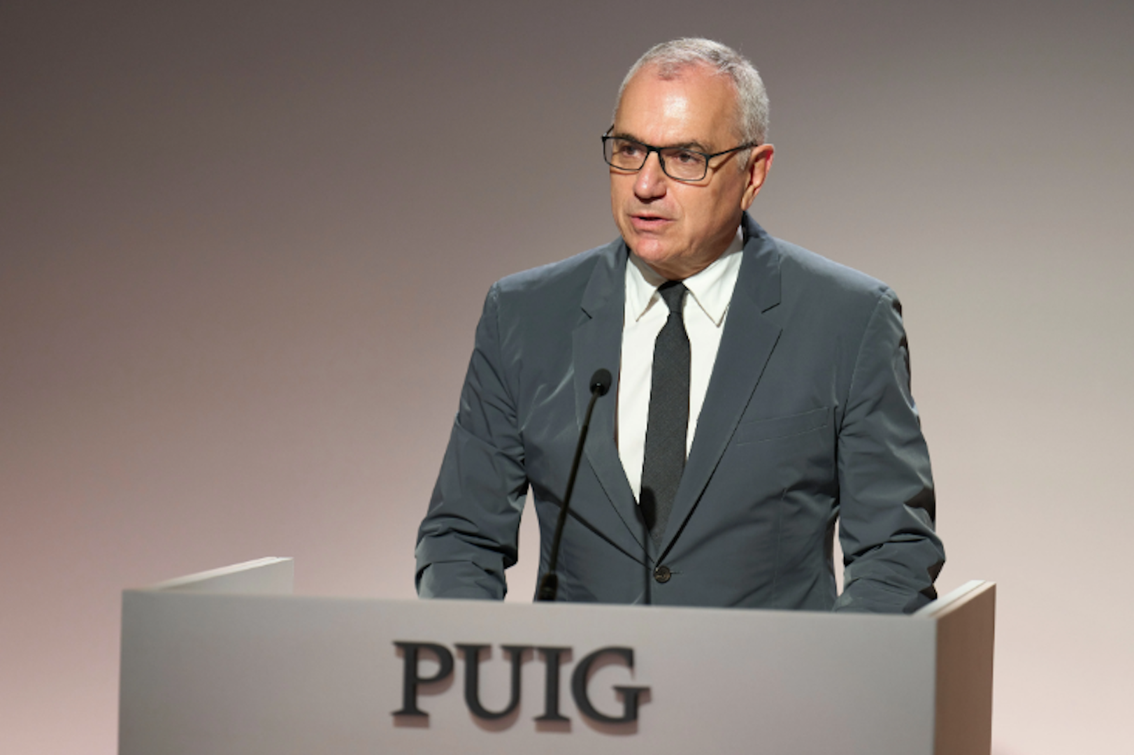 Marc Puig, Presidente Ejecutivo de Puig, durante la Junta General de Accionistas de 2025