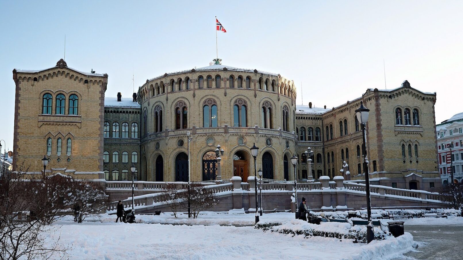 Parlamento de Noruega en Oslo