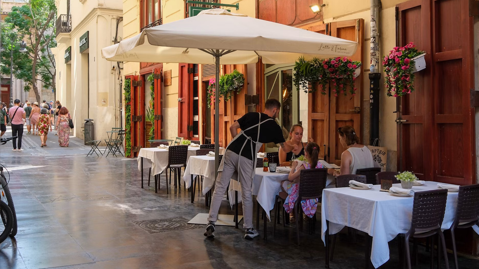 Terraza cafetería