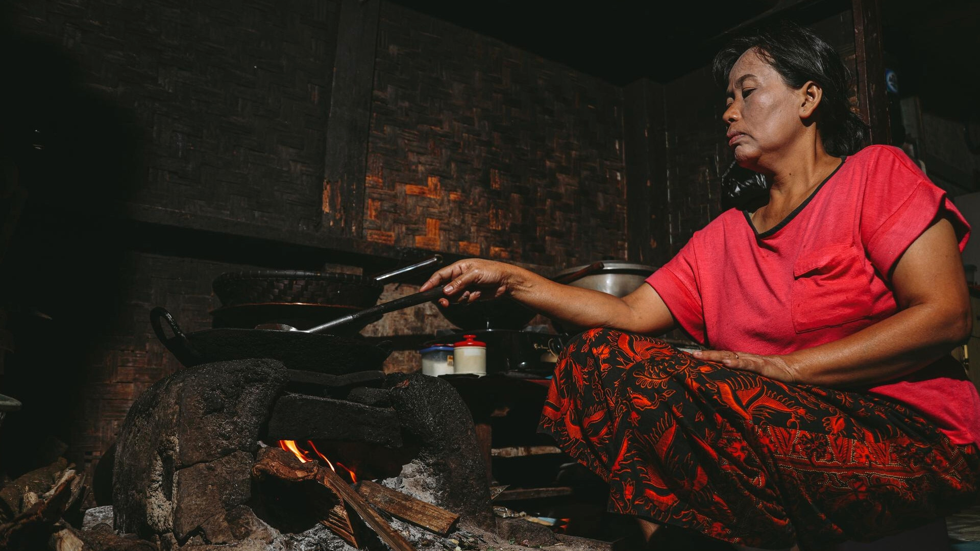 Myanmar cocinando