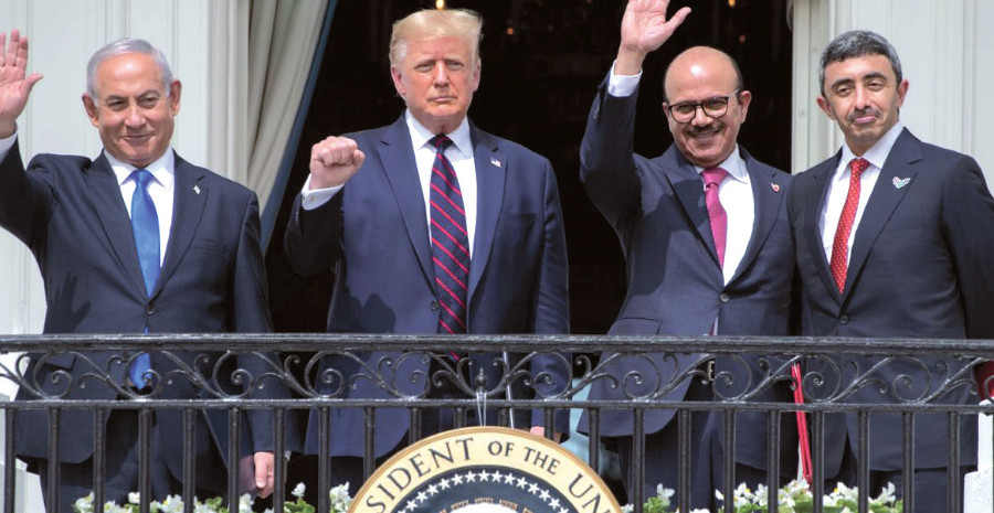 Donald Trump, Benjamín Netanyahu ...
