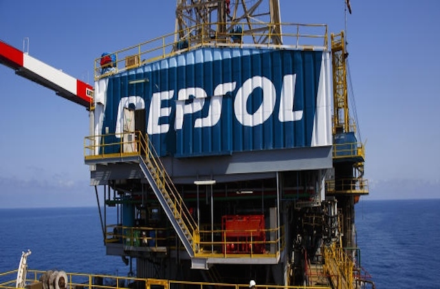Plataforma de Repsol en Brasil