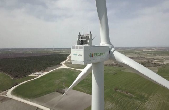 Aerogenerdor de Siemens Gamesa para Iberdrola