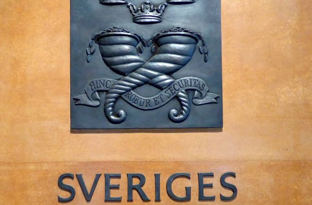 Banco central de Suecia