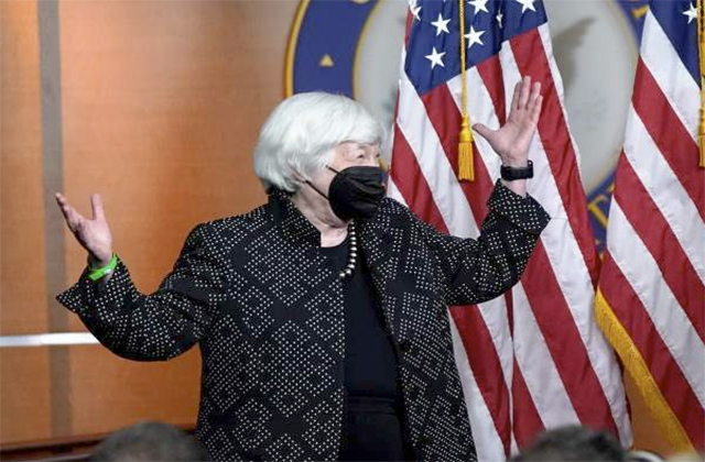 Janer Yellen, secretaria del Tesoro de EEUU