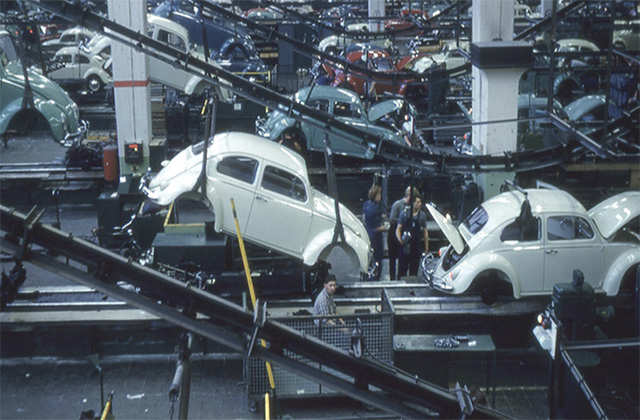 Antigua fábrica de Volkswagen