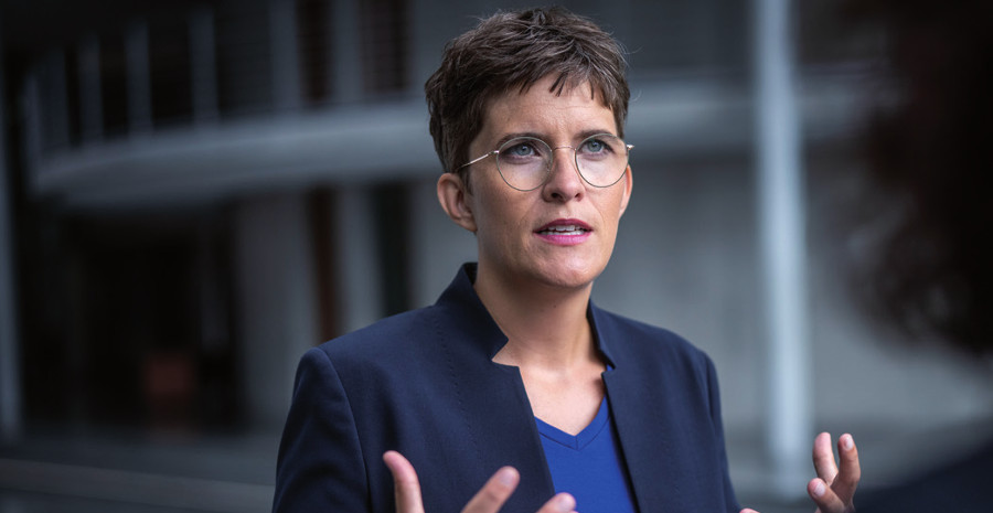 Anna LÜhrmann, Ministra para el Clima y Europa del Gobierno alemán