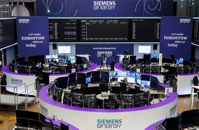 Cotización de Siemens Energy