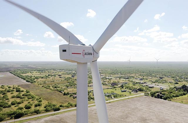 Aerogenerador de Acciona Energía
