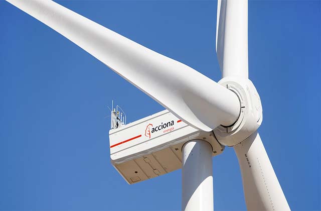 Aerogenerador de Acciona Energía