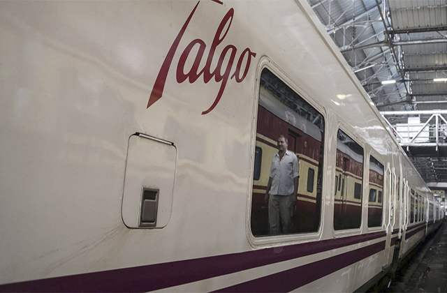 Vagón del tren Talgo