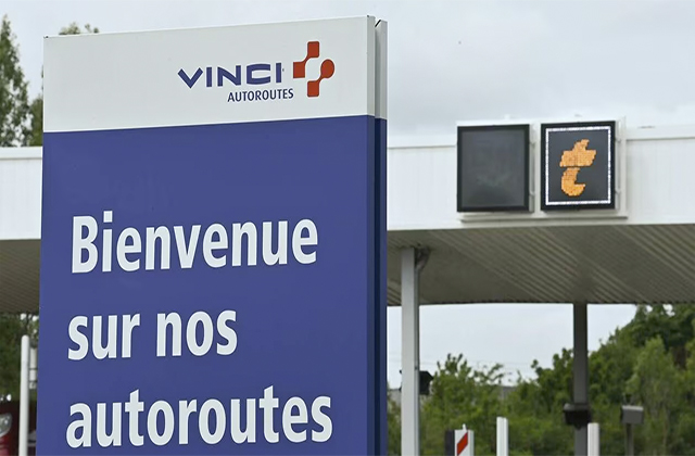 Autopista en Francia gestionada por Vinci