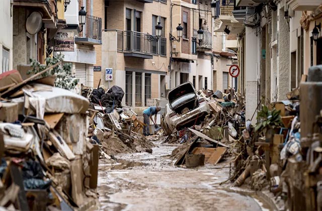 Paiporta, uno de los municipios más castigados por la DANA