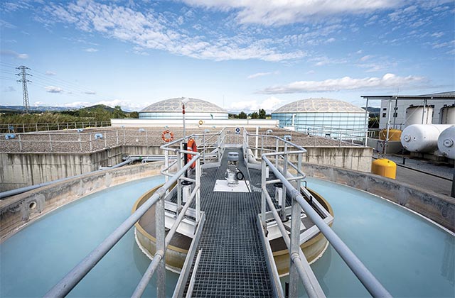 Estacion agua potable Ter (Cataluña)