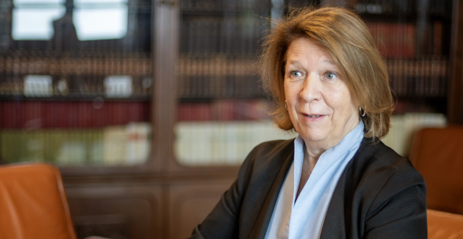 Agnès Noguera, consejera delegada de Libertas 7 durante la entrevista