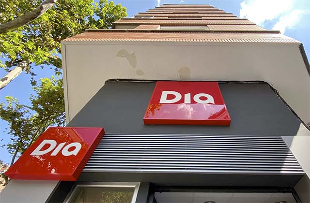 Supermercado de la cadena DIA