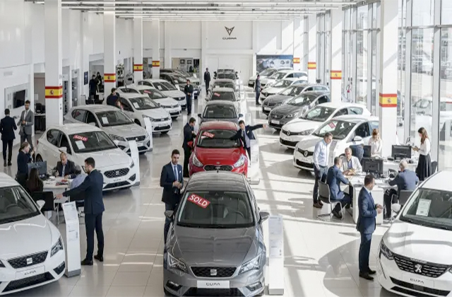 Las ventas de coches vuelven a subir en España